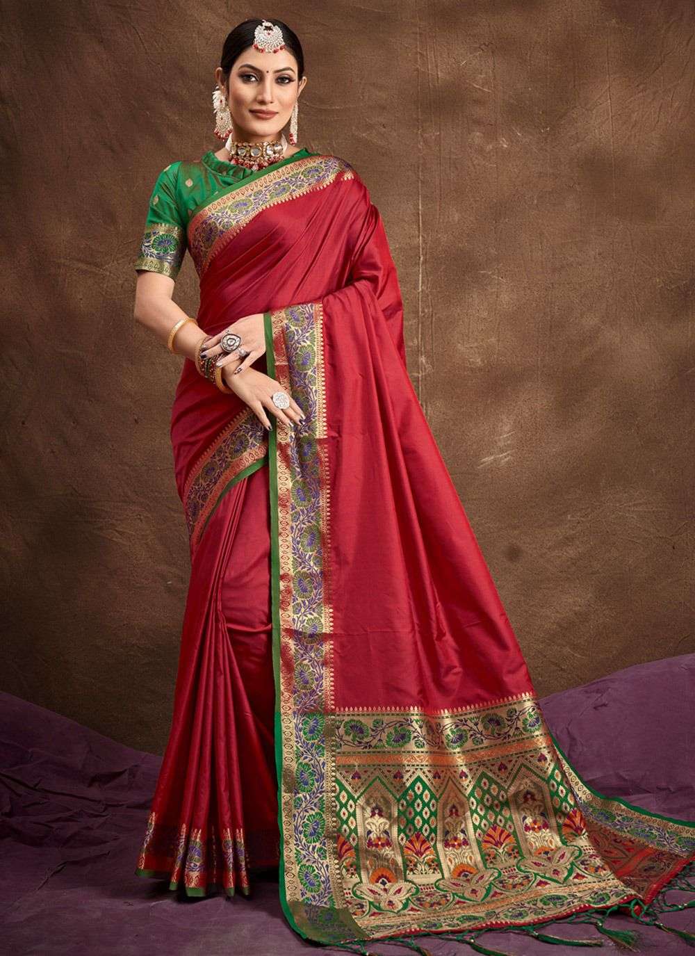 mayuri silk designer banarasi silk saree 