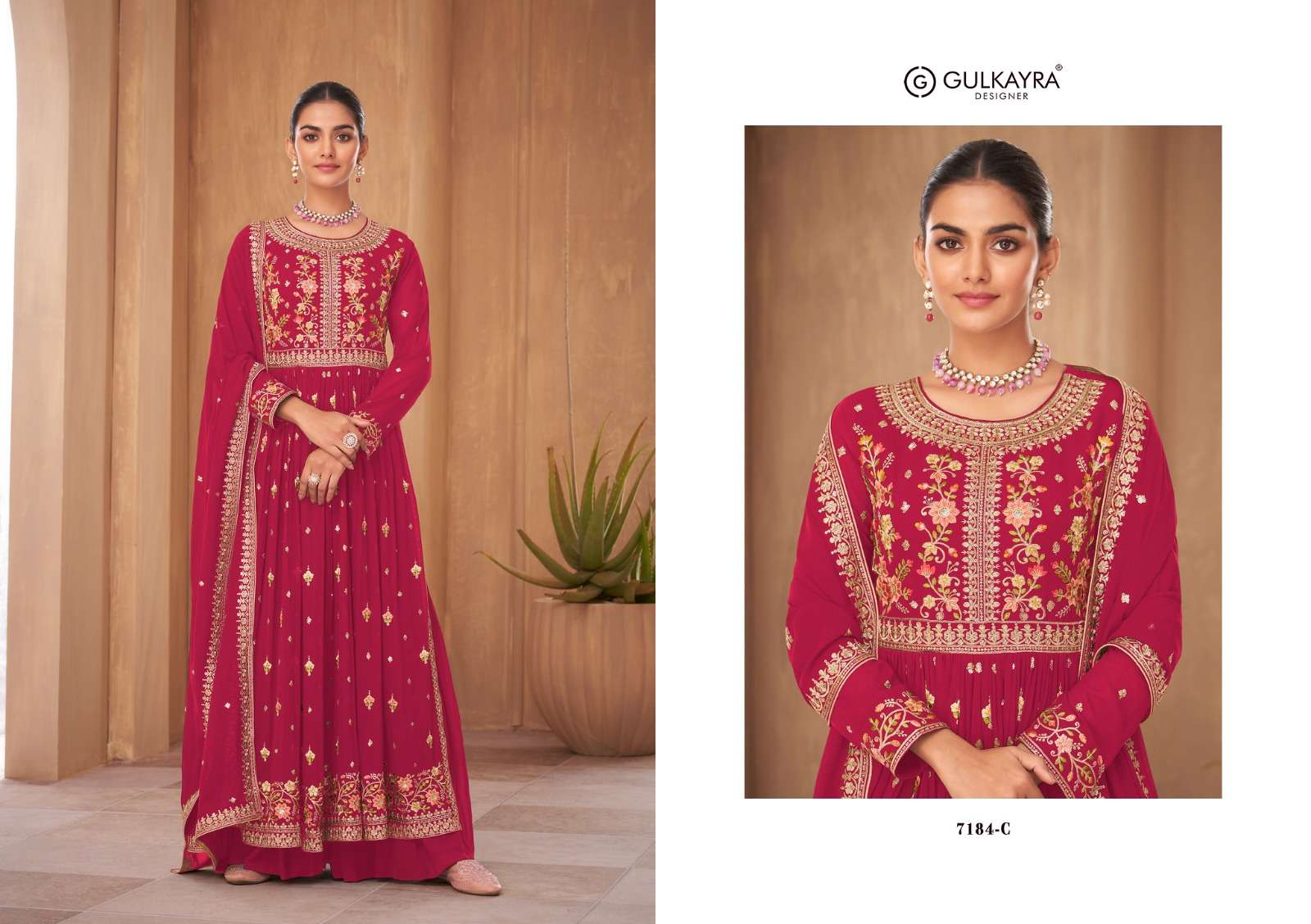 nayra vol 1 designer real georgette suit