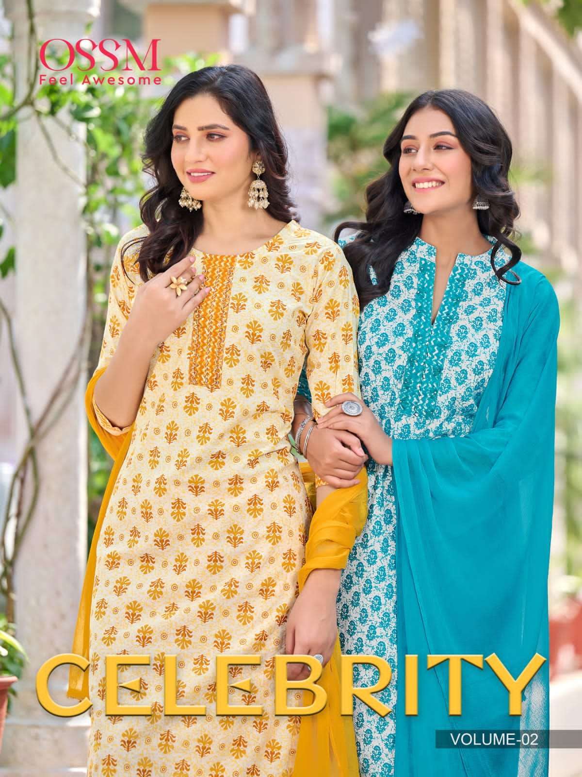 ossm celebrity vol 2 series 201-206 Cotton readymade suit 