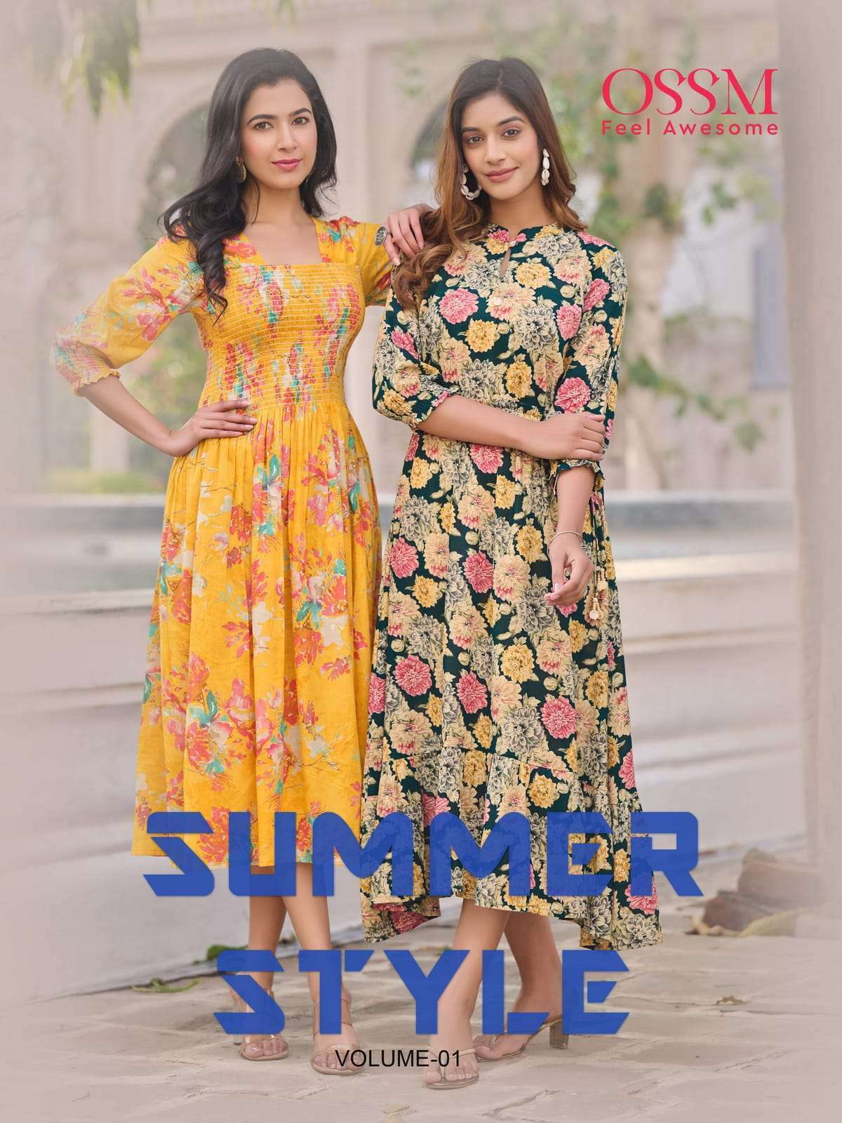 ossm summer style series 101-106 cotton mal kurti 