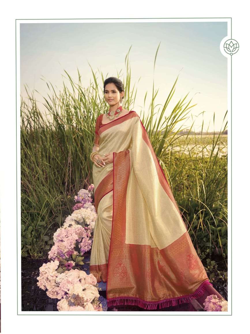 pankh parampara vol 3 designer softy kanjivaram saree