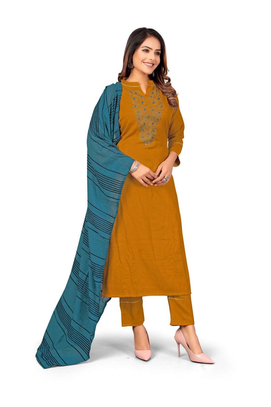 pr 1054-1058 readymade combo set womens readymade suit 