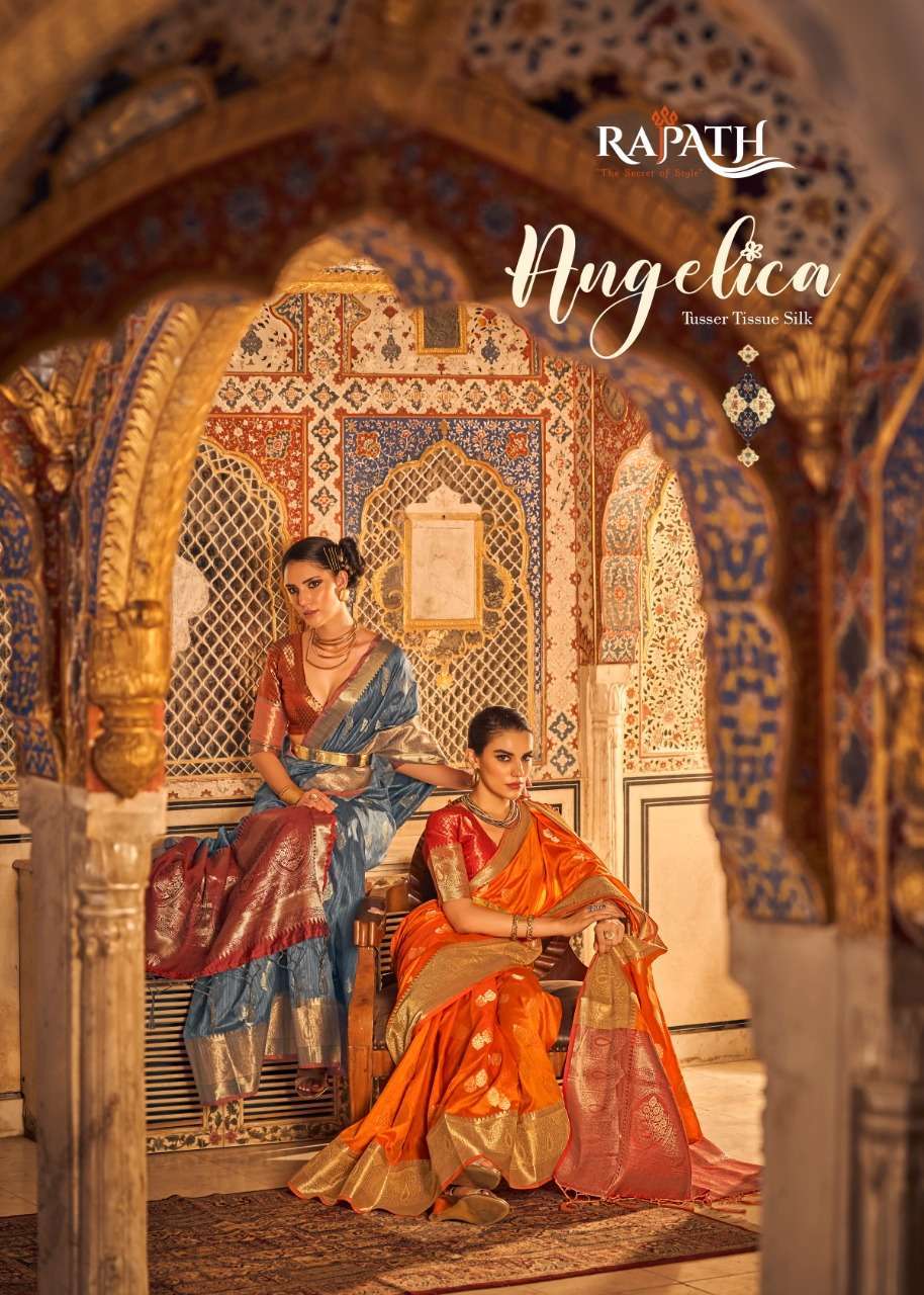 rajpath angelica series 51001-51006 Tusser silk Weaving saree