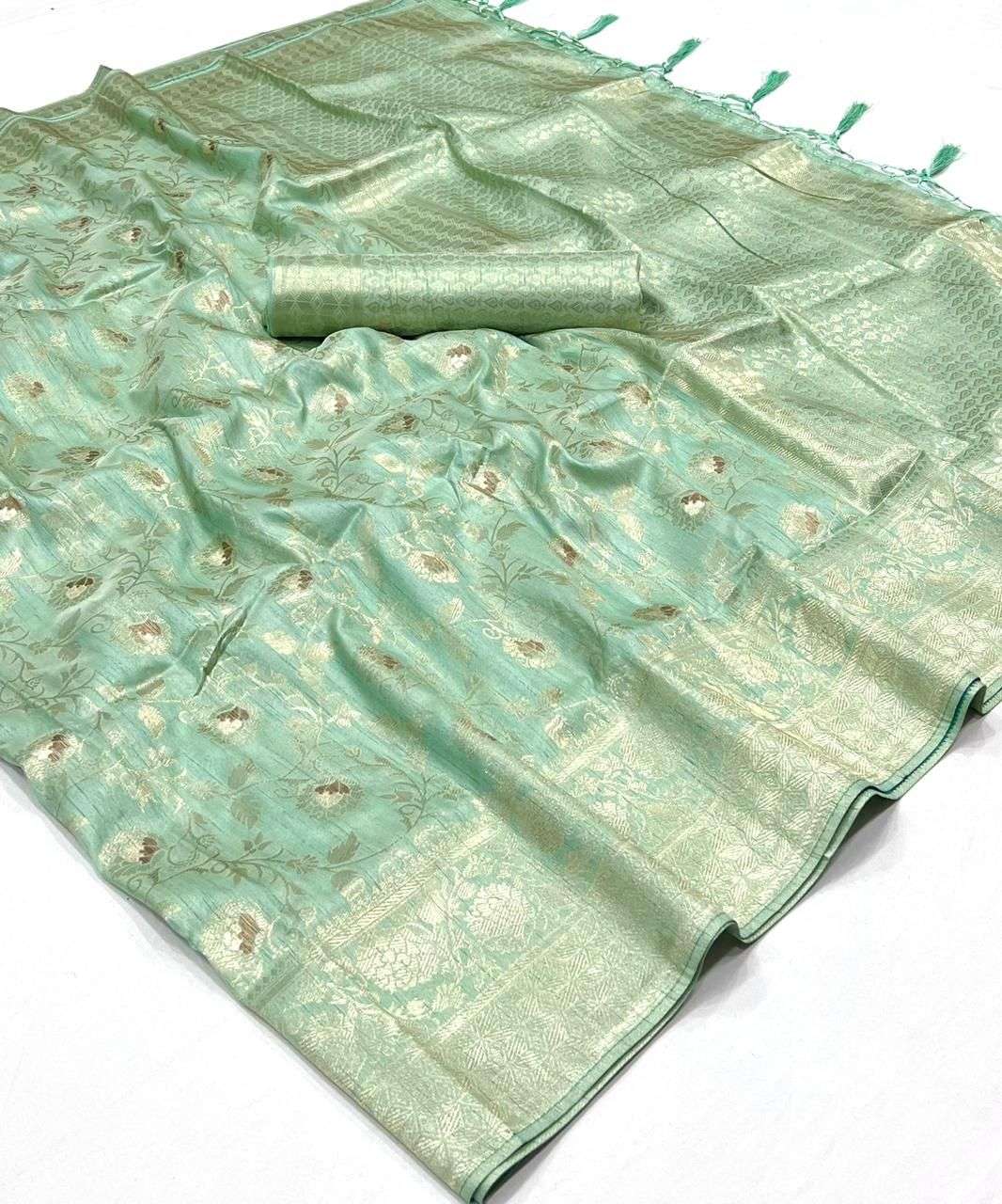 rajtex kirpan silk designer pure tussar silk saree s