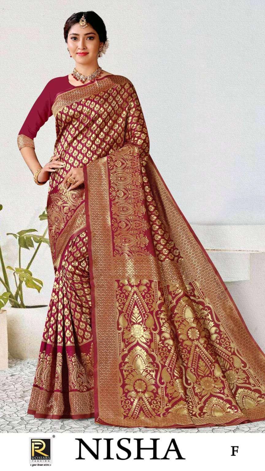 ranjna saree Nisha silk saree 