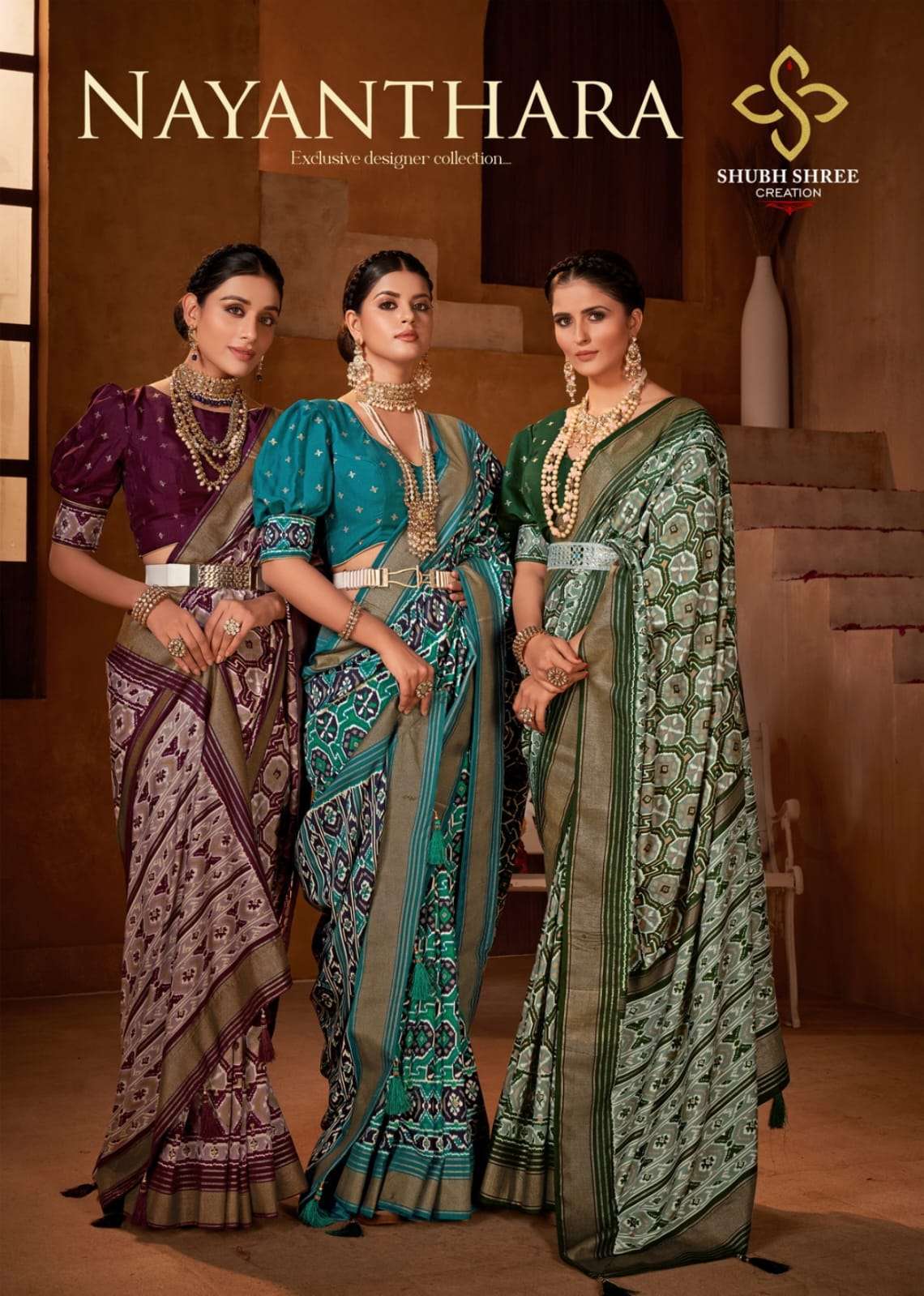 Shubh Shree Rasvriti silk with Fancy Regular Wear Saree collection at  wholesale Rate