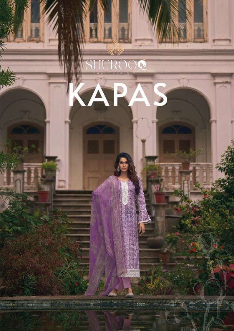 shuroo kapas series 10117-10124 pure lawn cotton suit 