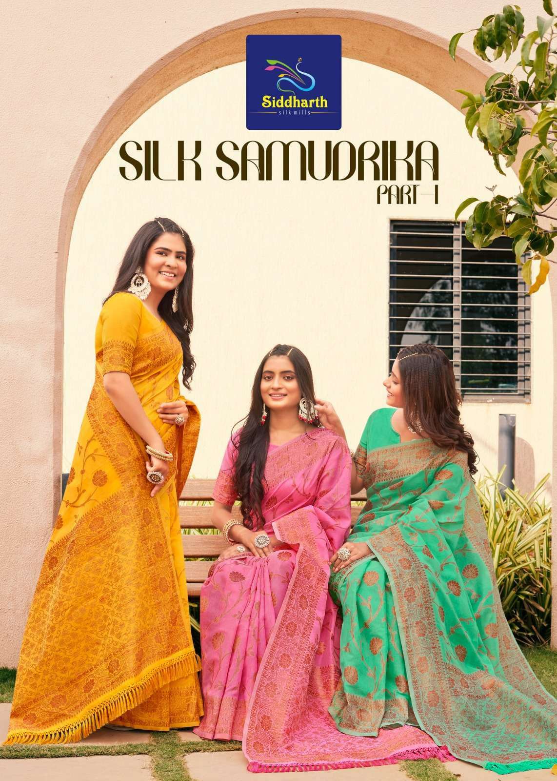 siddharth silk samudrika series 3301-3306 fancy saree