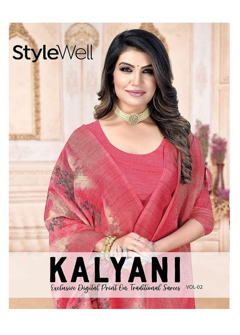 stylewell kalyani vol 2 series 2283-2289 Digital Print saree