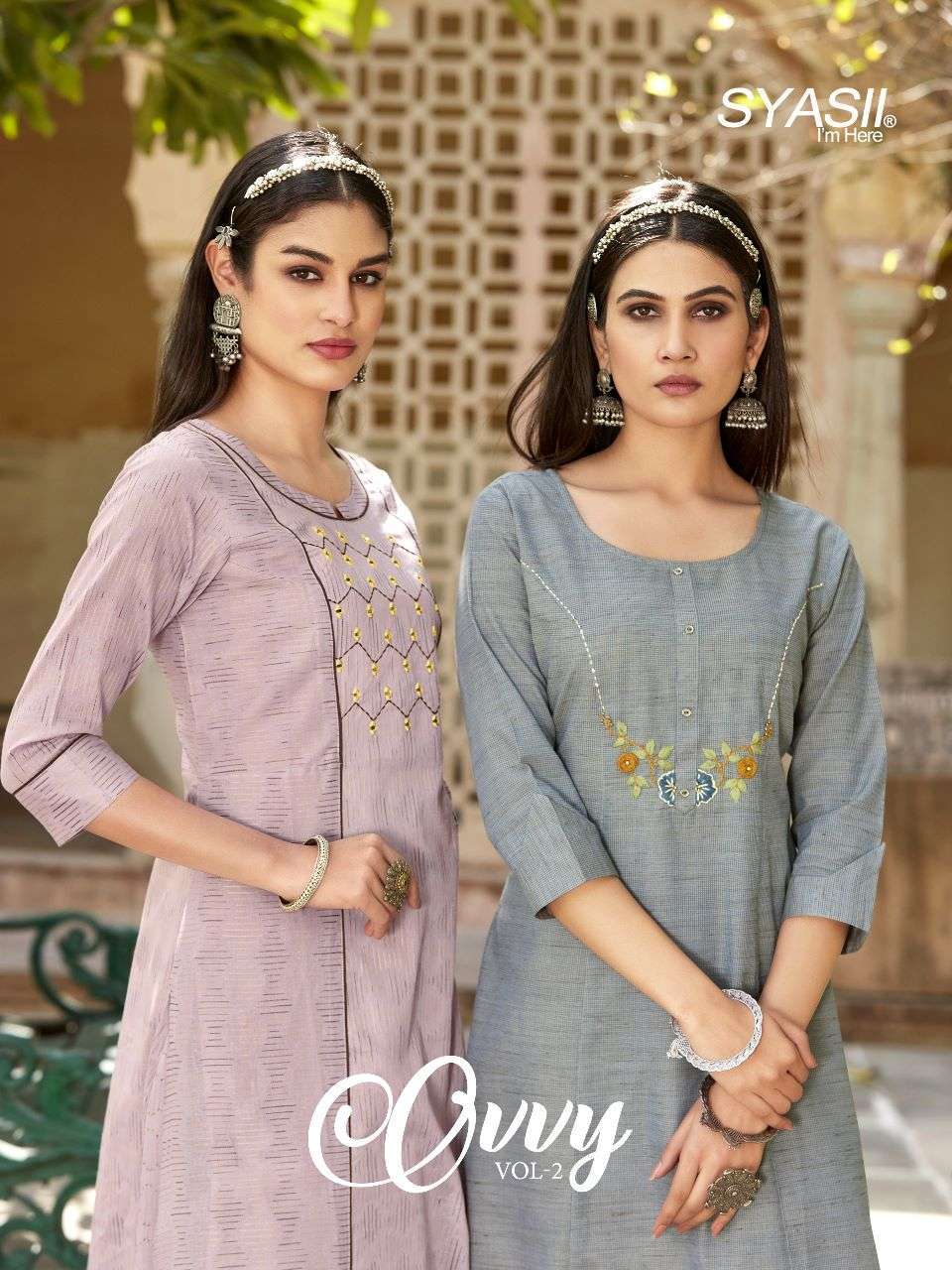 syasii ovvy vol 2 series 4001-4004 Pure and Heavy Cotton kurti