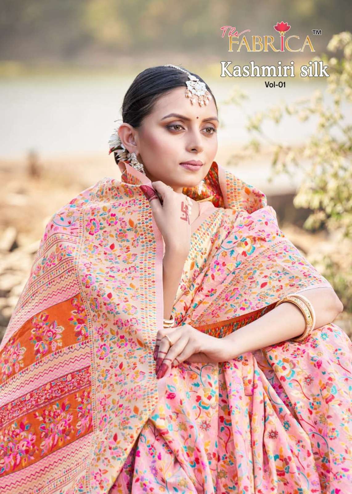 the fabrica kashmiri silk vol 1 series 34001-34006 pure kashmiri modal saree