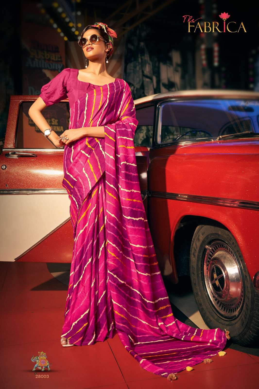 the fabrica saanvi designer pure dola silk saree 