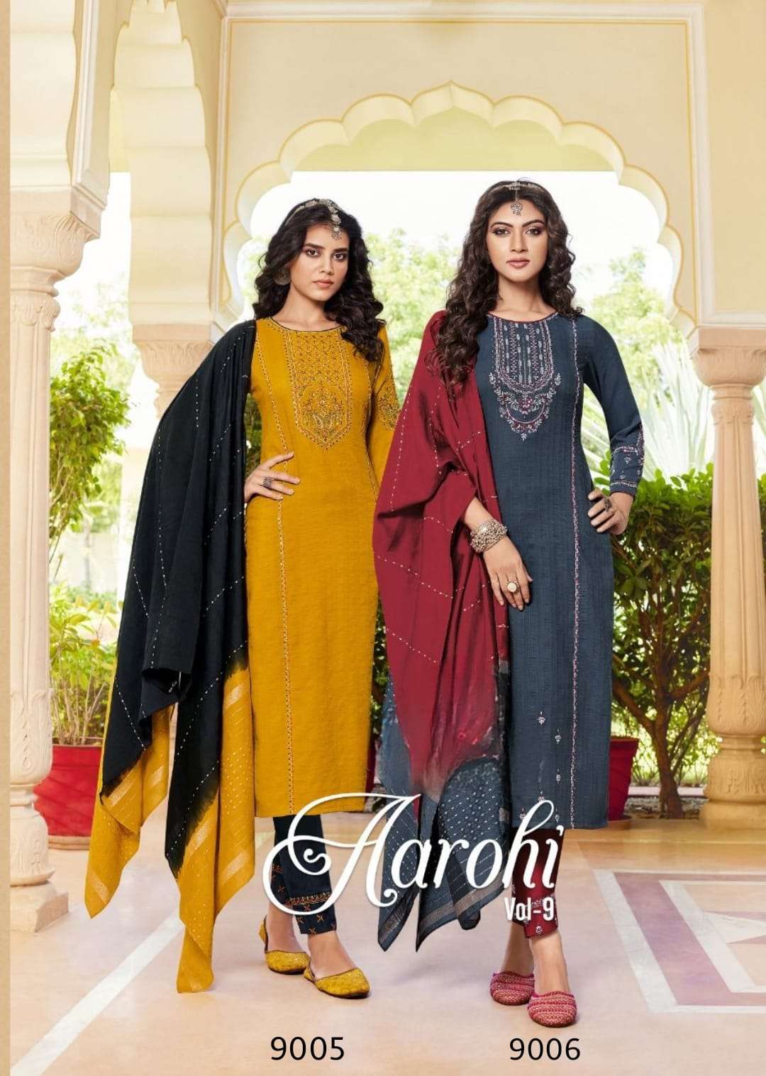 Aaorhi vol 9 designer chinon suit 