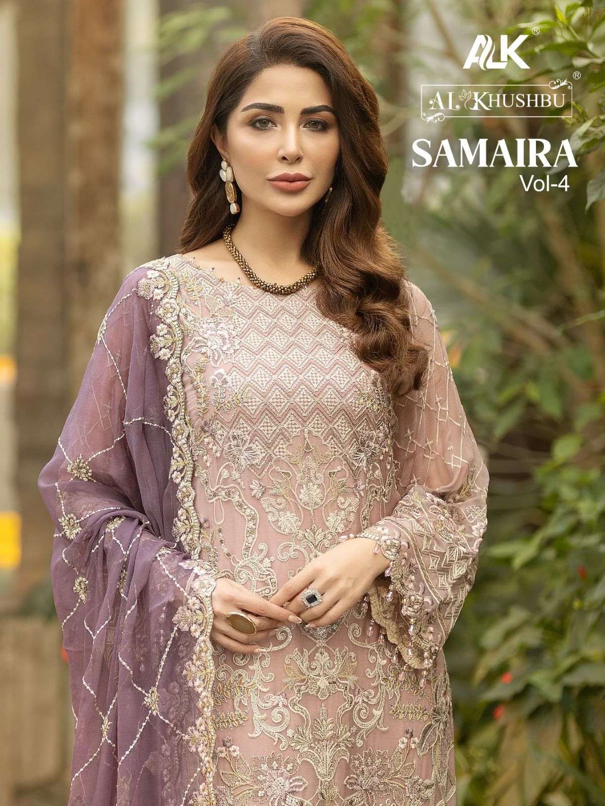 al khushbu samaira vol 4 series 4047-4049 georgette suit