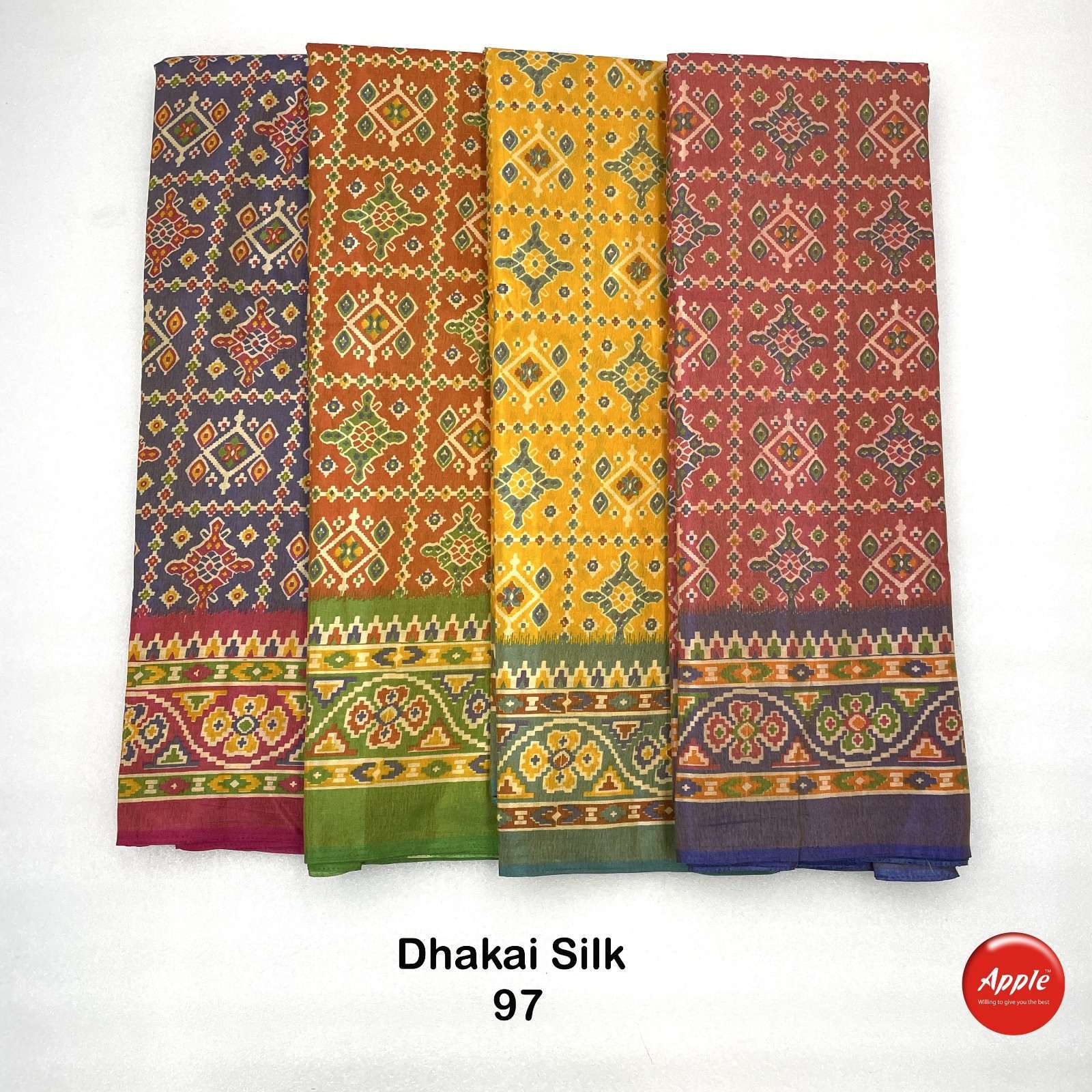 apple dhakai silk sana silk saree wholesaler