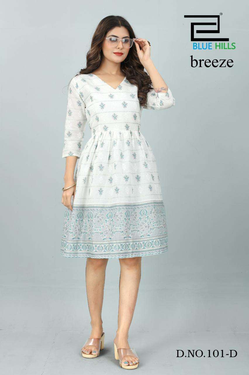 blue hills breeze series 101 premium cotton kurti 