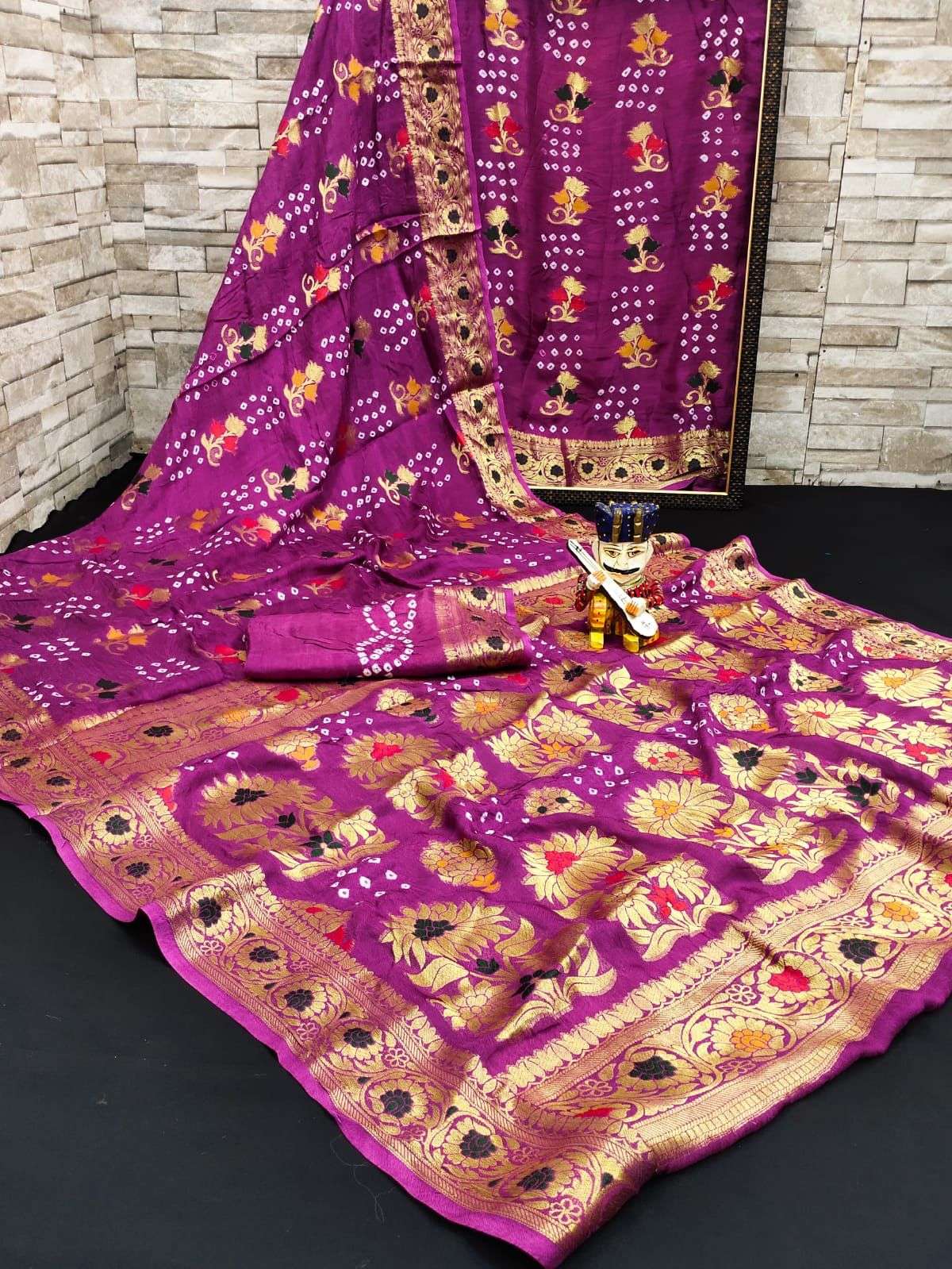 bt premium products designer art silk saree 