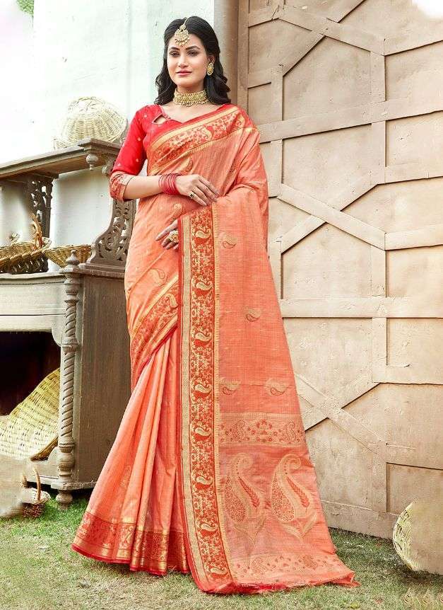 bunawat malvika silk Heavy Weaving Work saree