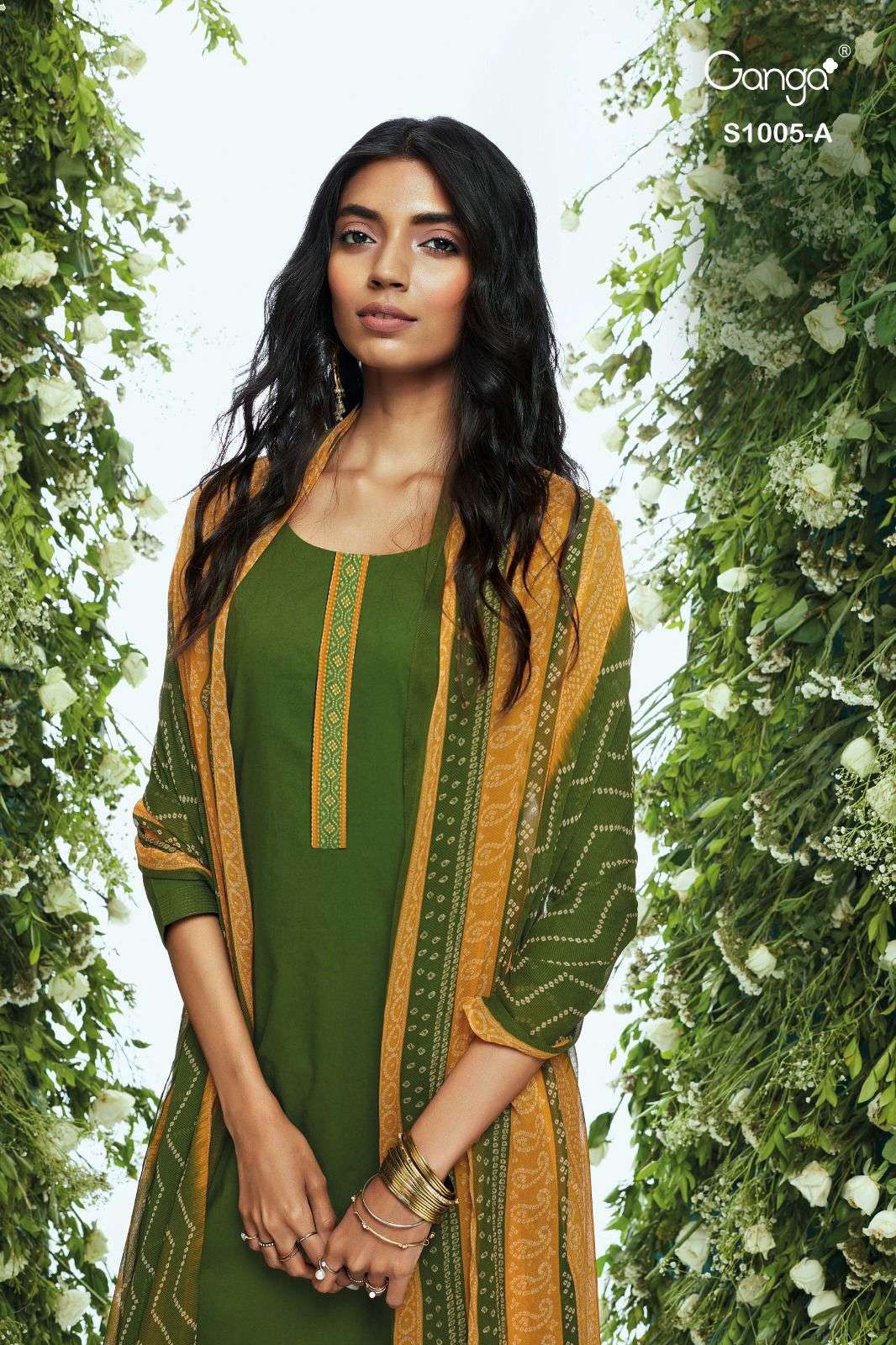 ganga ruha 1005 premium cotton suit 