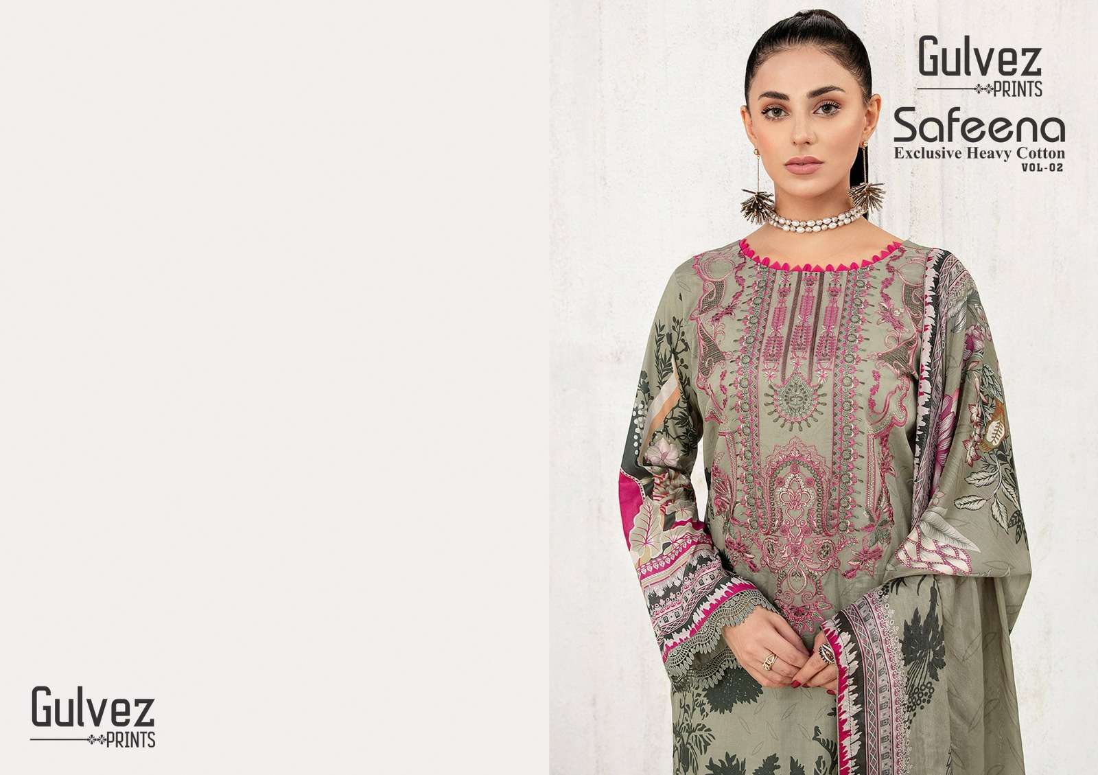 gulvez safeena vol 2 series 2001-2006 cotton suit 