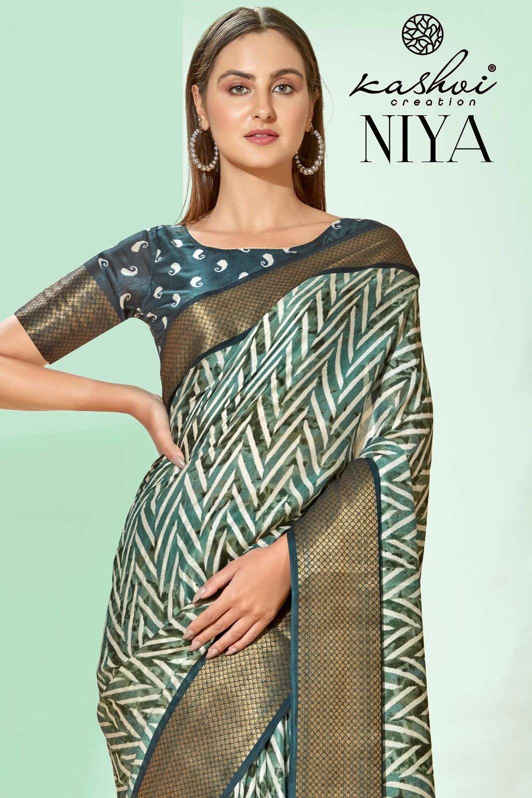 kashvi niya series 60001-60008 jute silk saree