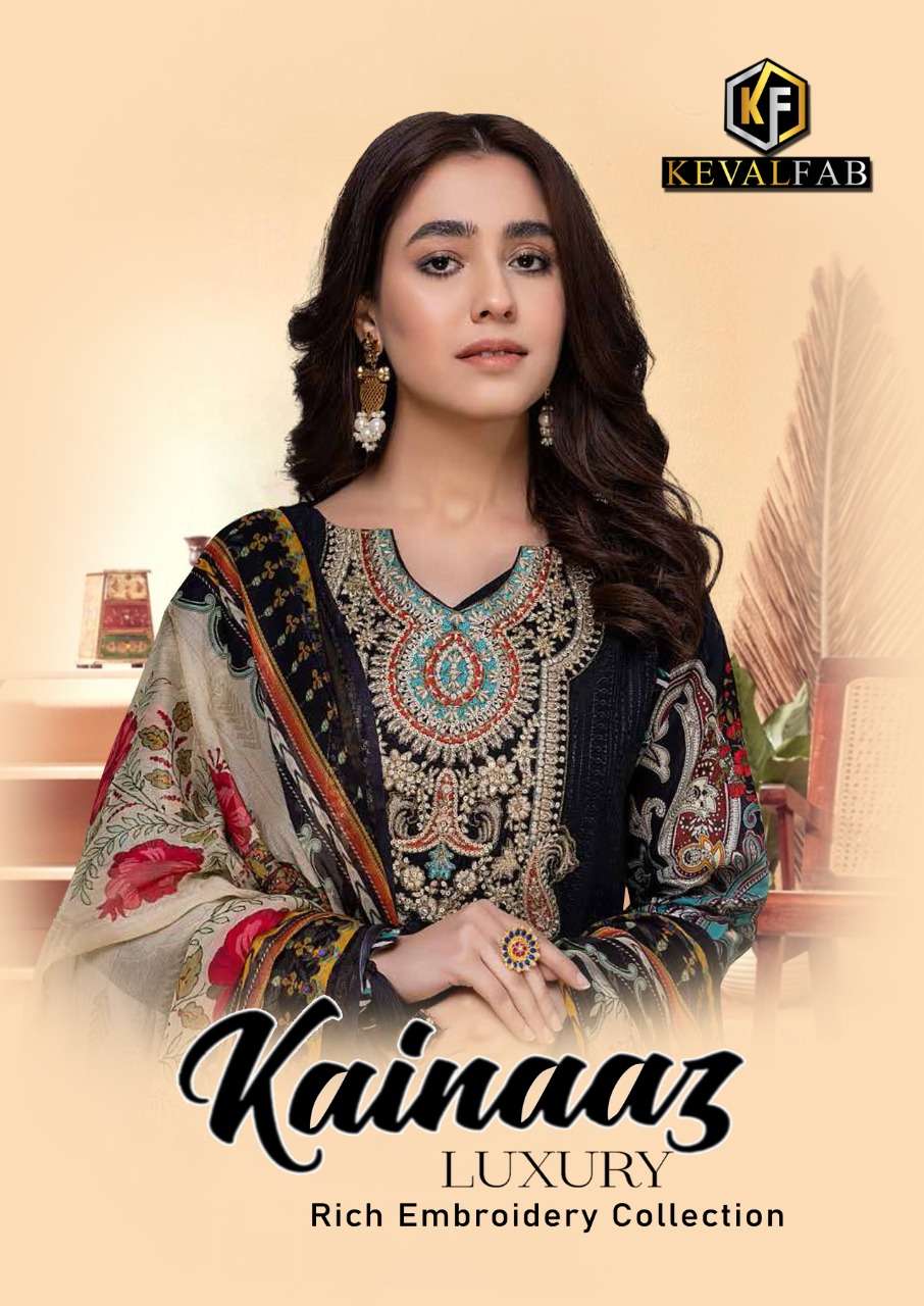 keval fab kainaaz series 1001-1006 heavy cotton suit 