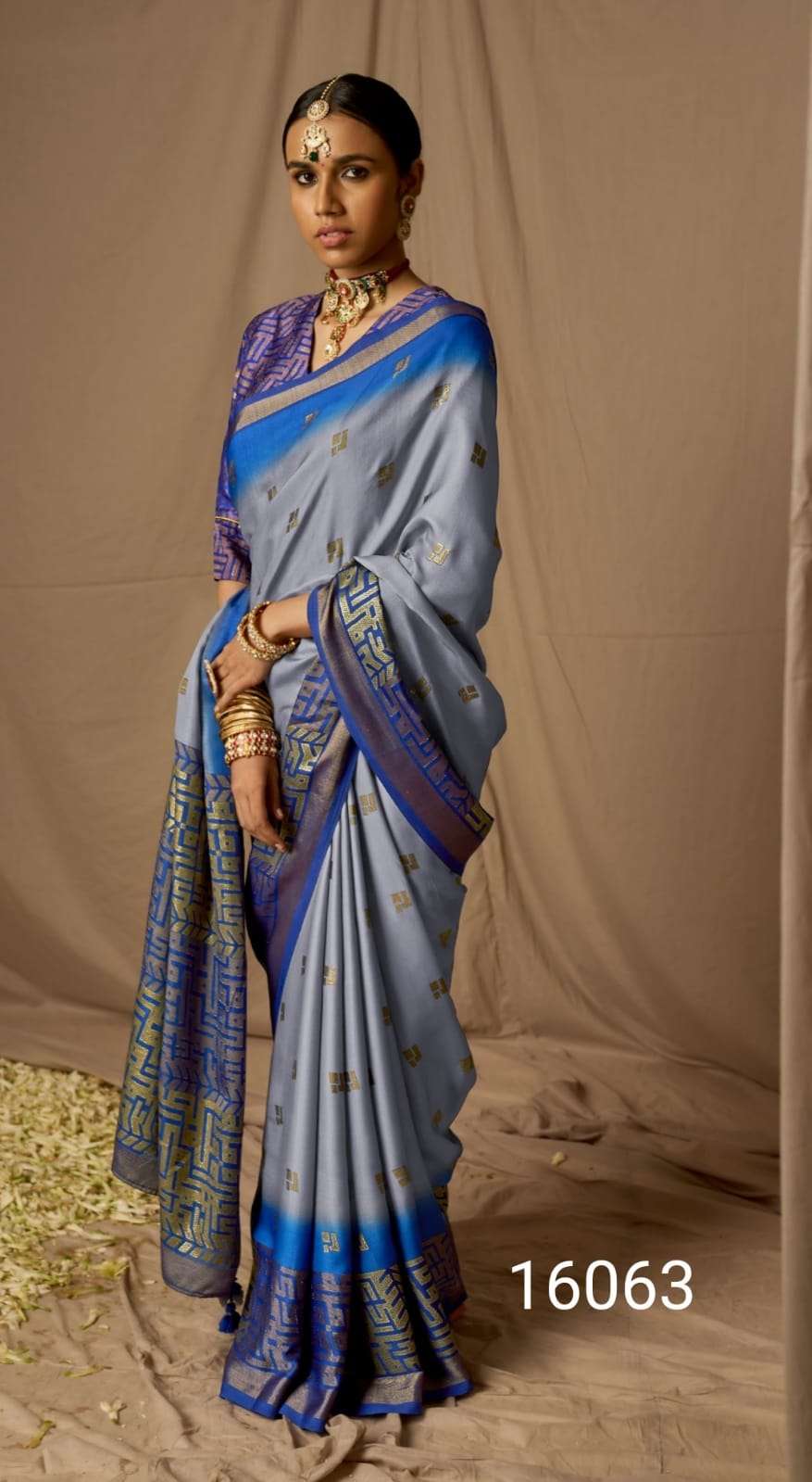 kimora meera soft silk designer brasso silk saree 