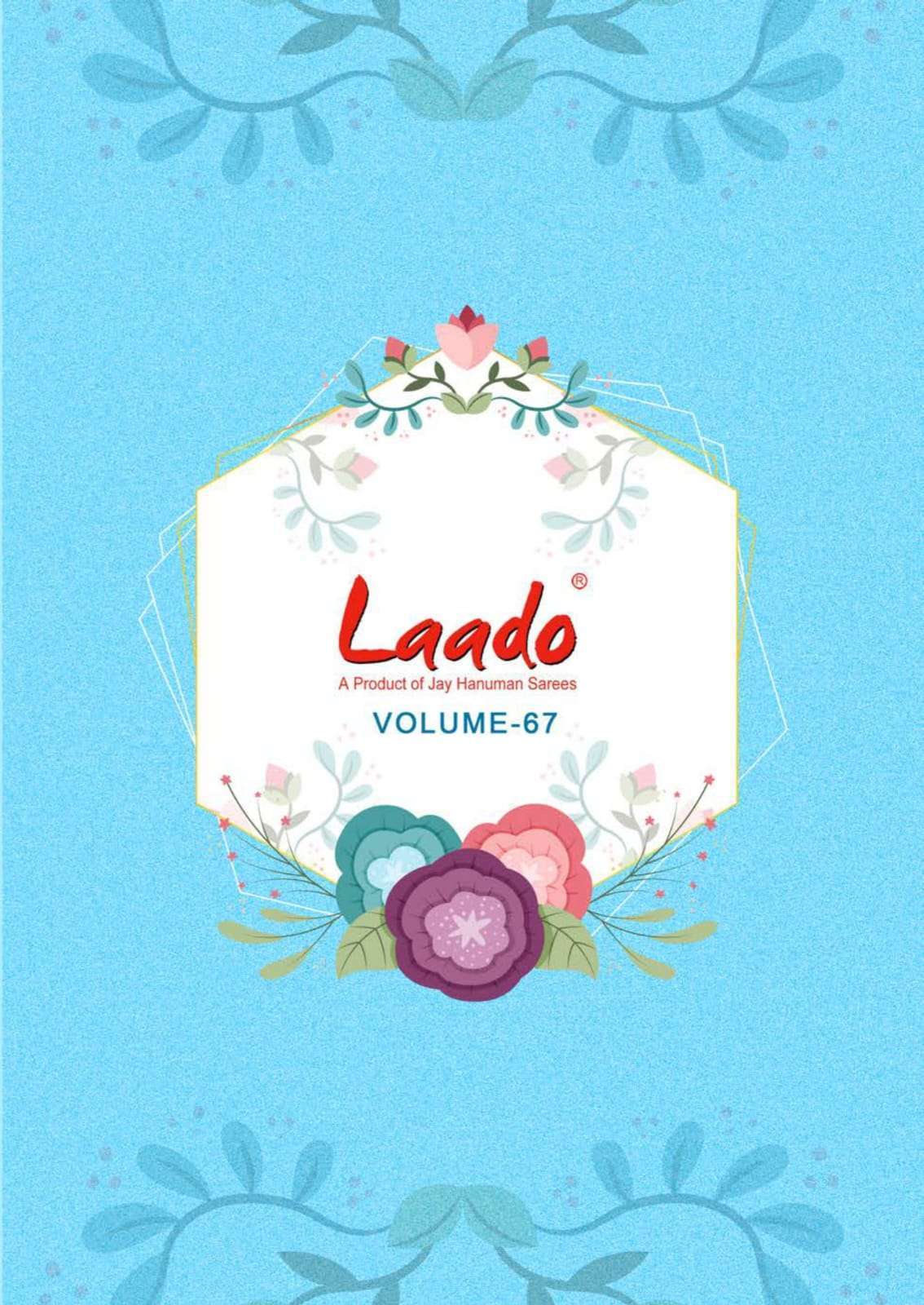 laadi vol 67 series 6701-6720 pure cotton suit 