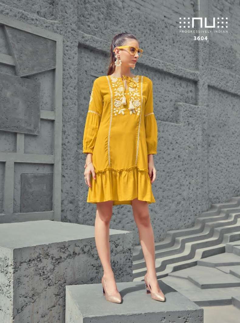 nu designer liva grade rayon kurti 