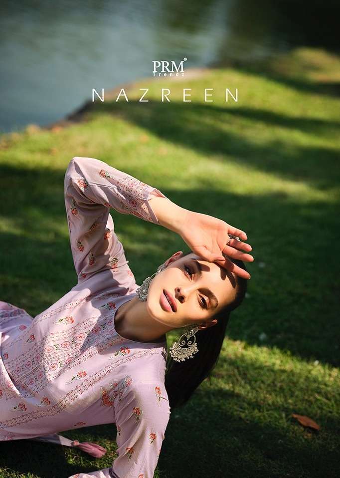 prm trendz nazreen series 5196-5205 pure lawn cotton suit 