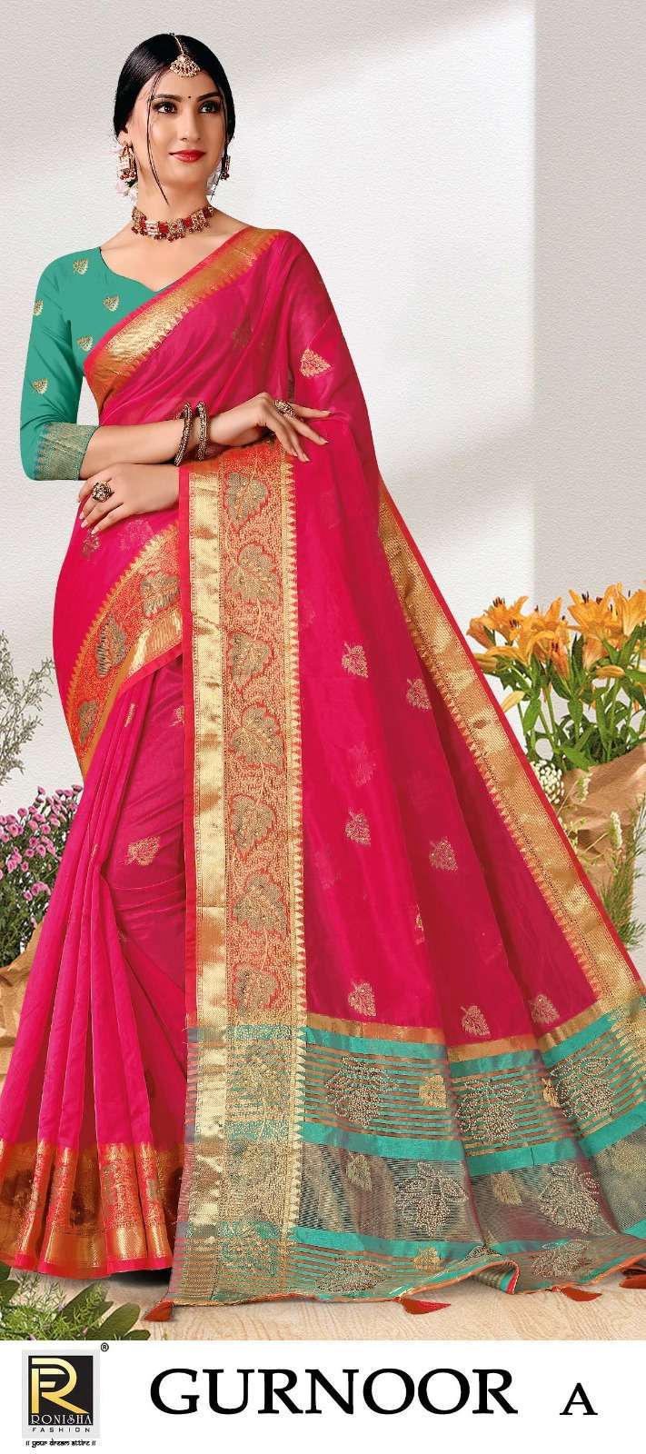 ranjna saree Gurnoor banarasi silk saree