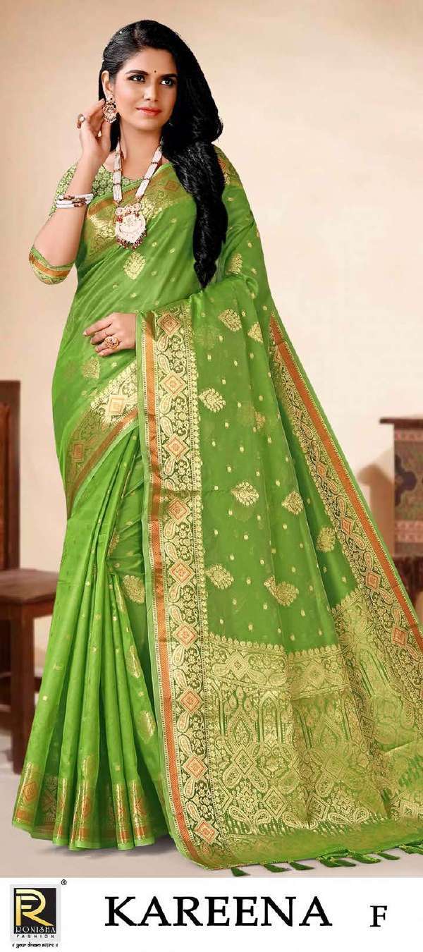 Ranjna saree Kareena banarasi silk embroidery saree