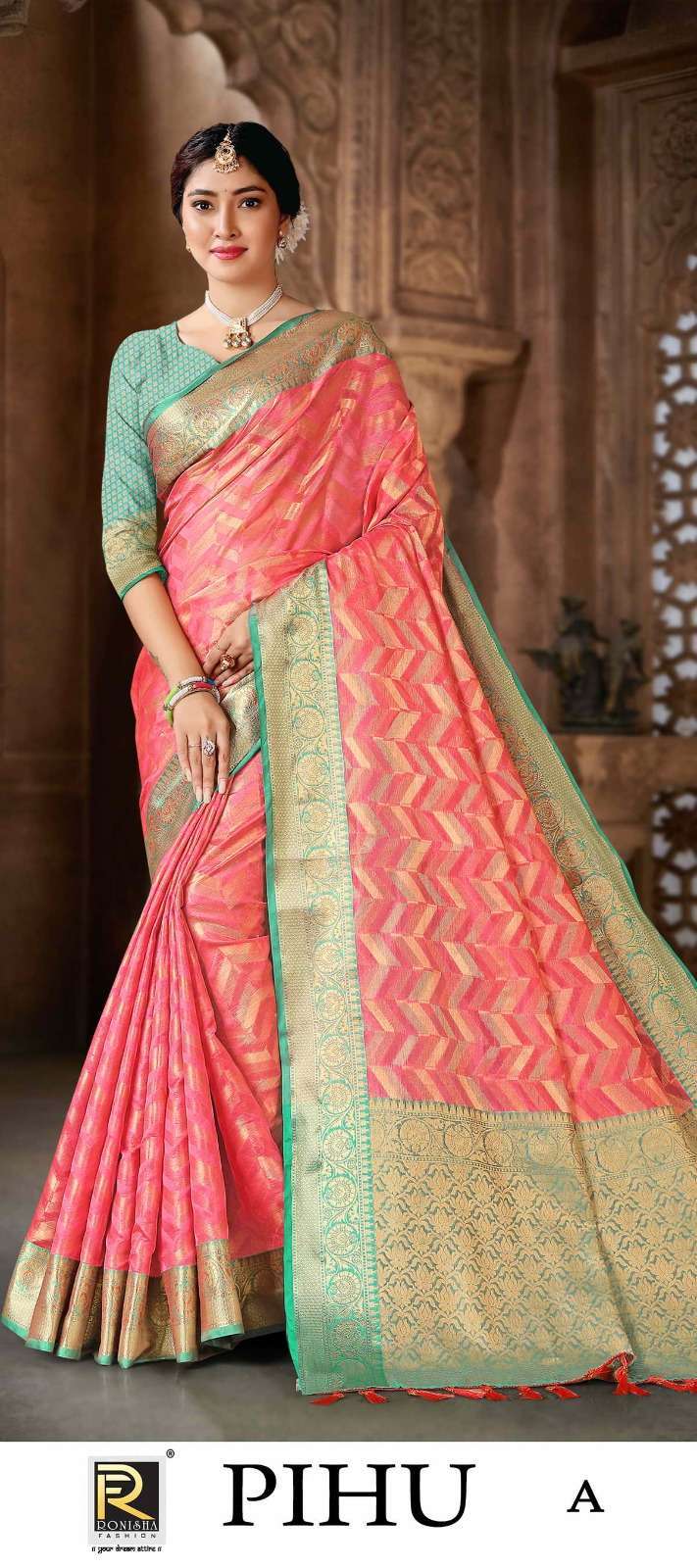 Ranjna saree Pihu banarasi silk saree