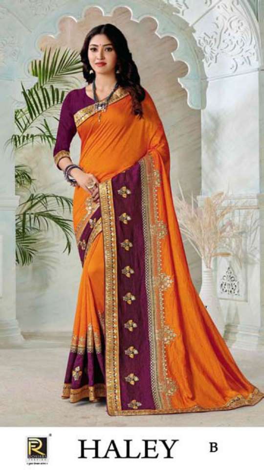 ranjna sarees Haley vichitra silk saree