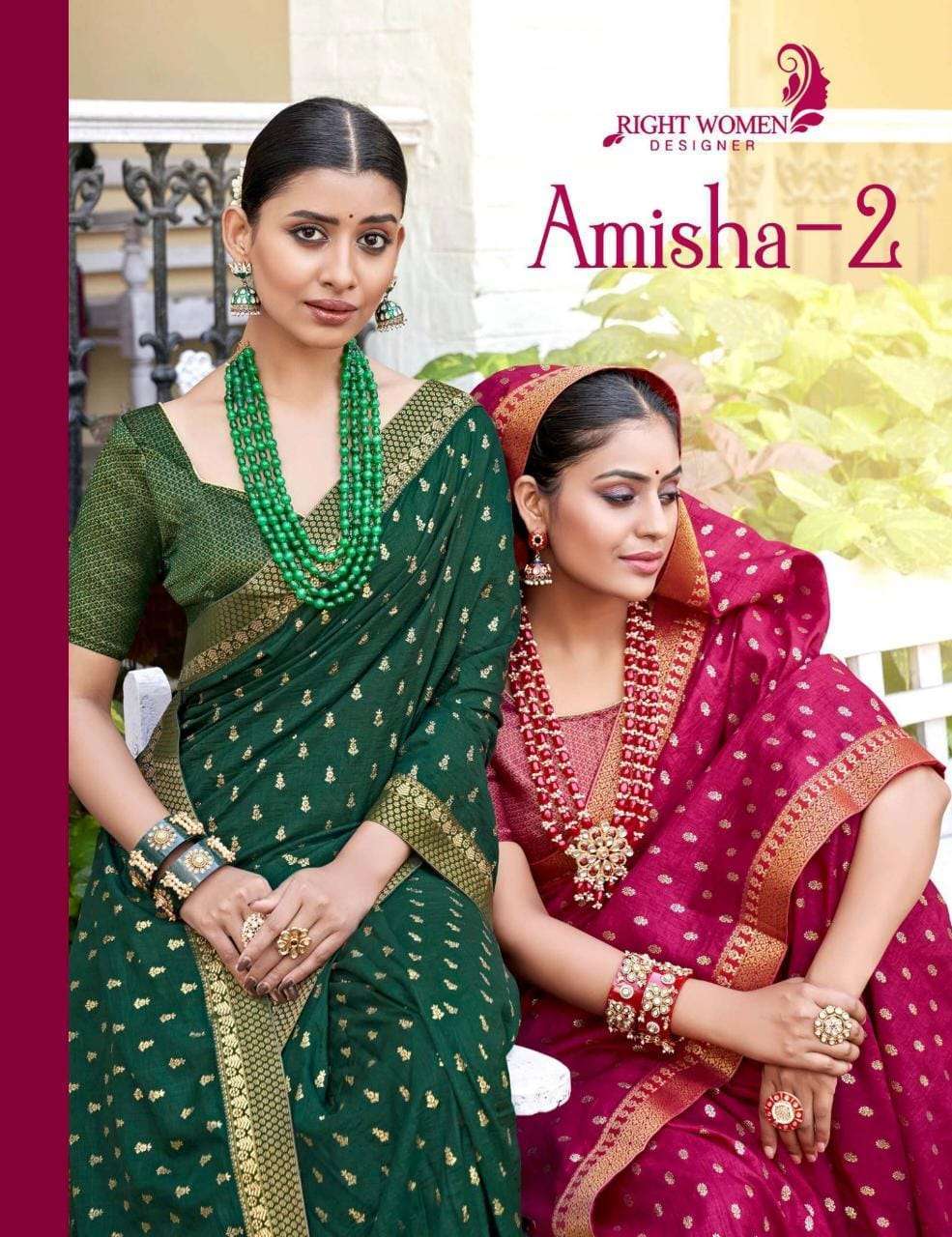right women amisha vol 2 series 81801-81808 vichitra saree