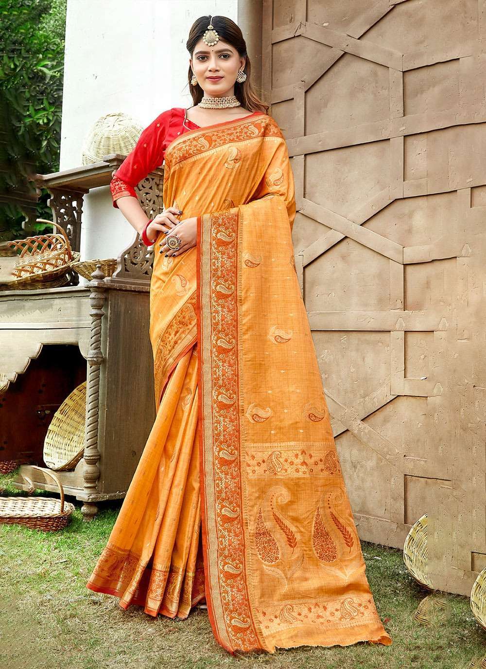 sangam malvika series 1001-1006 silk saree