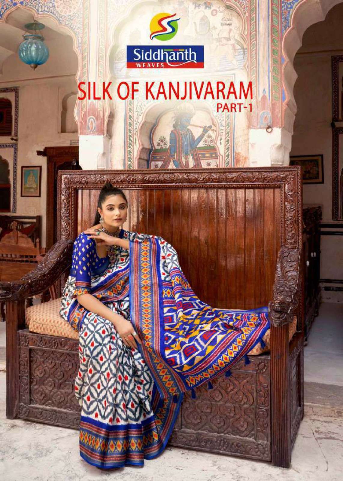 siddhanth weave silk of kanjivaram series 48001-48008 Cotton saree