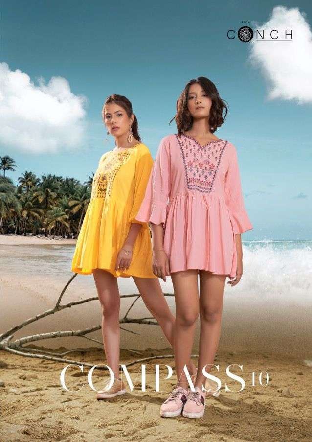 the conch compass vol 10 series 1001-1006  Heavy 14kg Reyon kurti