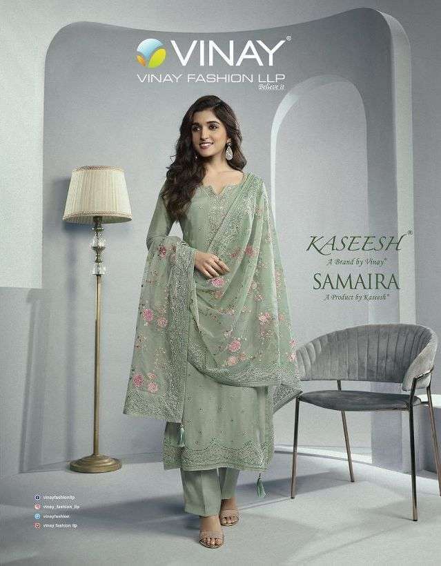 vinay samaira series 62971-62978 dola embroidered suit 