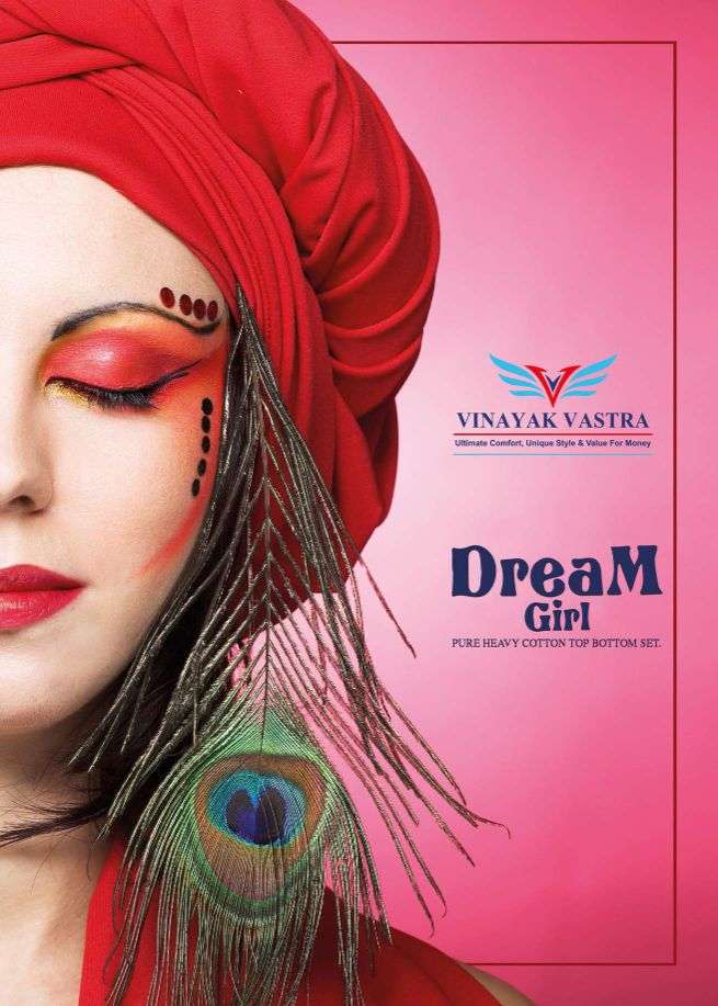 Vinayak Vastra Dream Girl series 2001-2018 Pure Cotton kurti with pant