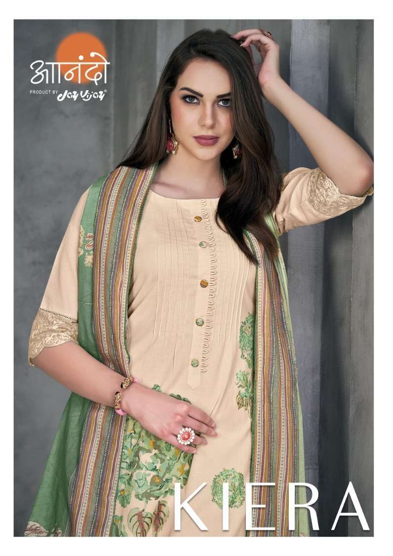 anando kiera series 3074 pure cotton digital print suit 