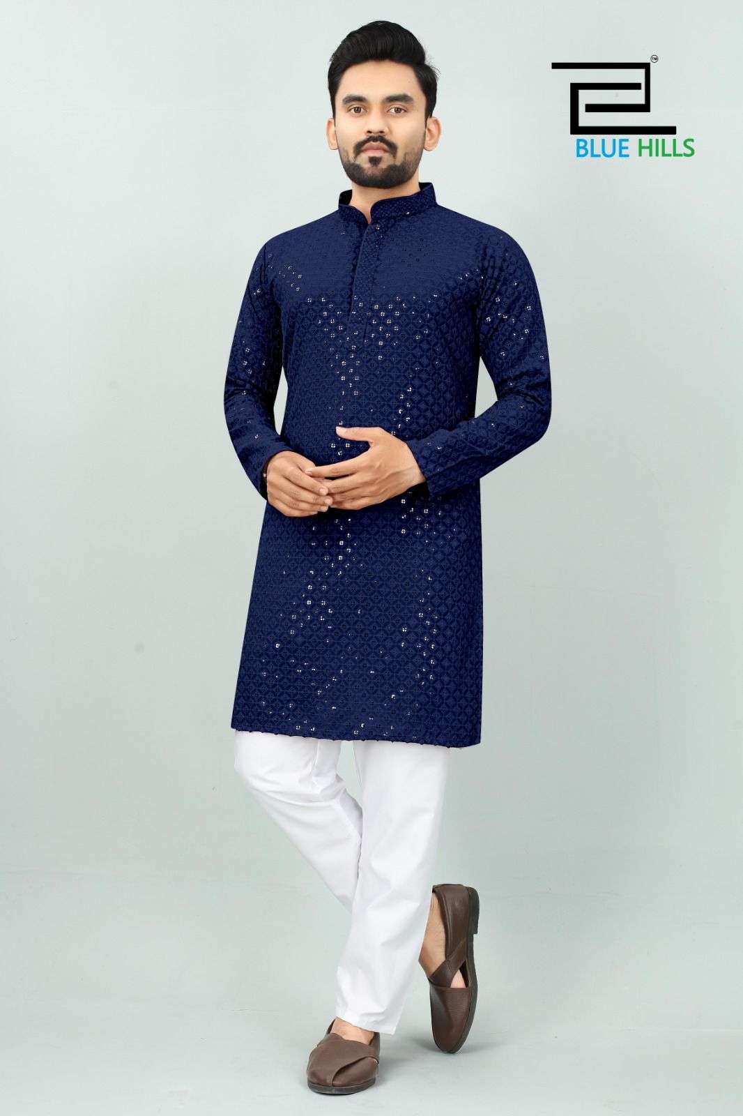 Boys Yellow Cotton Pathani Khan Suit Set  VASTRAMAY  2721370