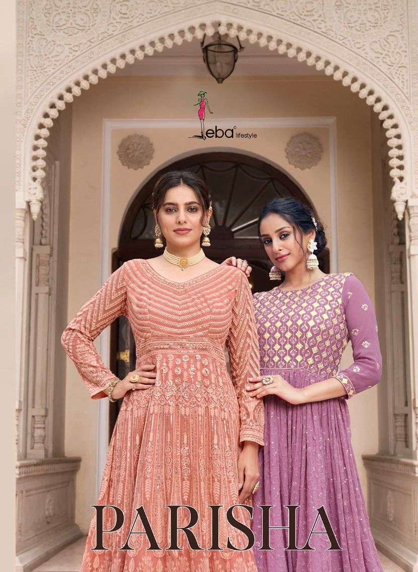 eba parisha series 1531-1534 georgette suit 