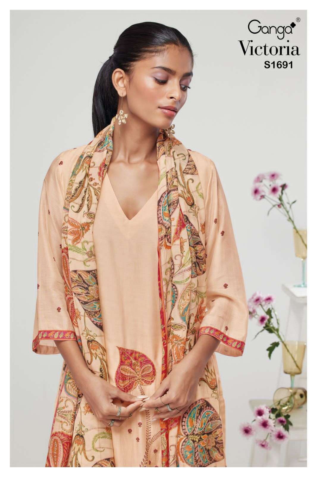 ganga victoria 1691 premium bemberg silk suit 