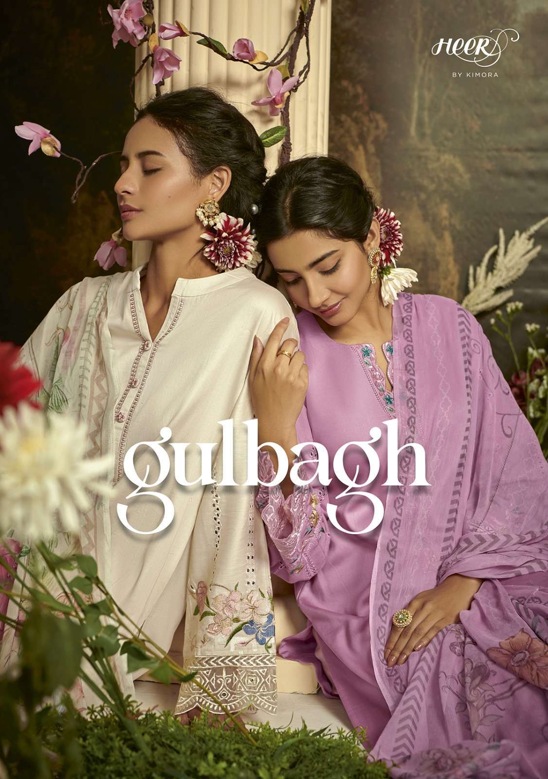 heer vol 151 gulbagh series 9071-9078 pure cotton suit 