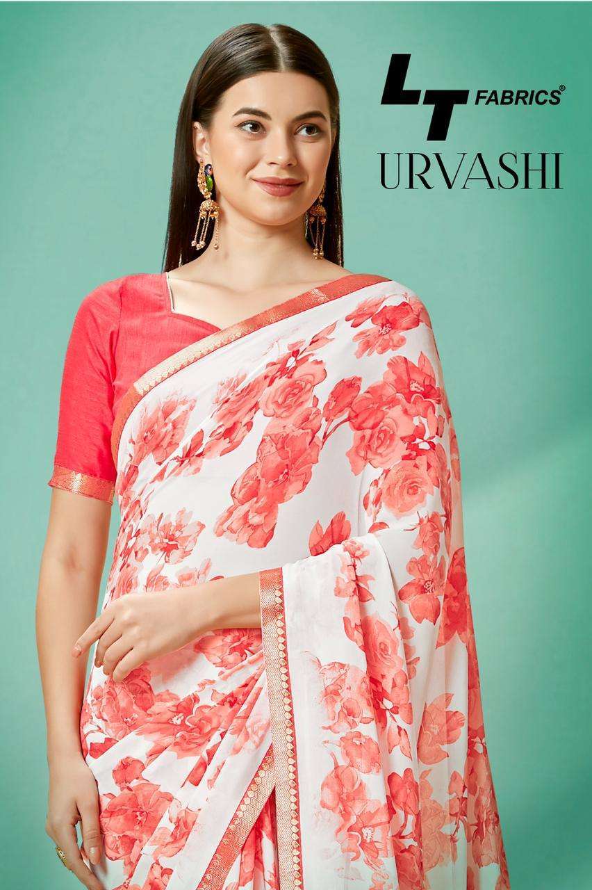 Chiffon 4 color Printed Brasso Saree, Party Wear at Rs 360/piece in Surat