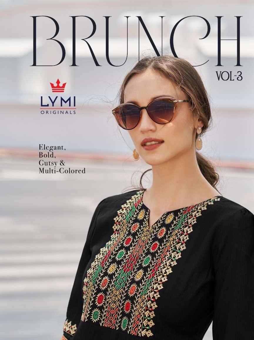 lymi brunch vol 3 series 1001-1004 Viscose kurti