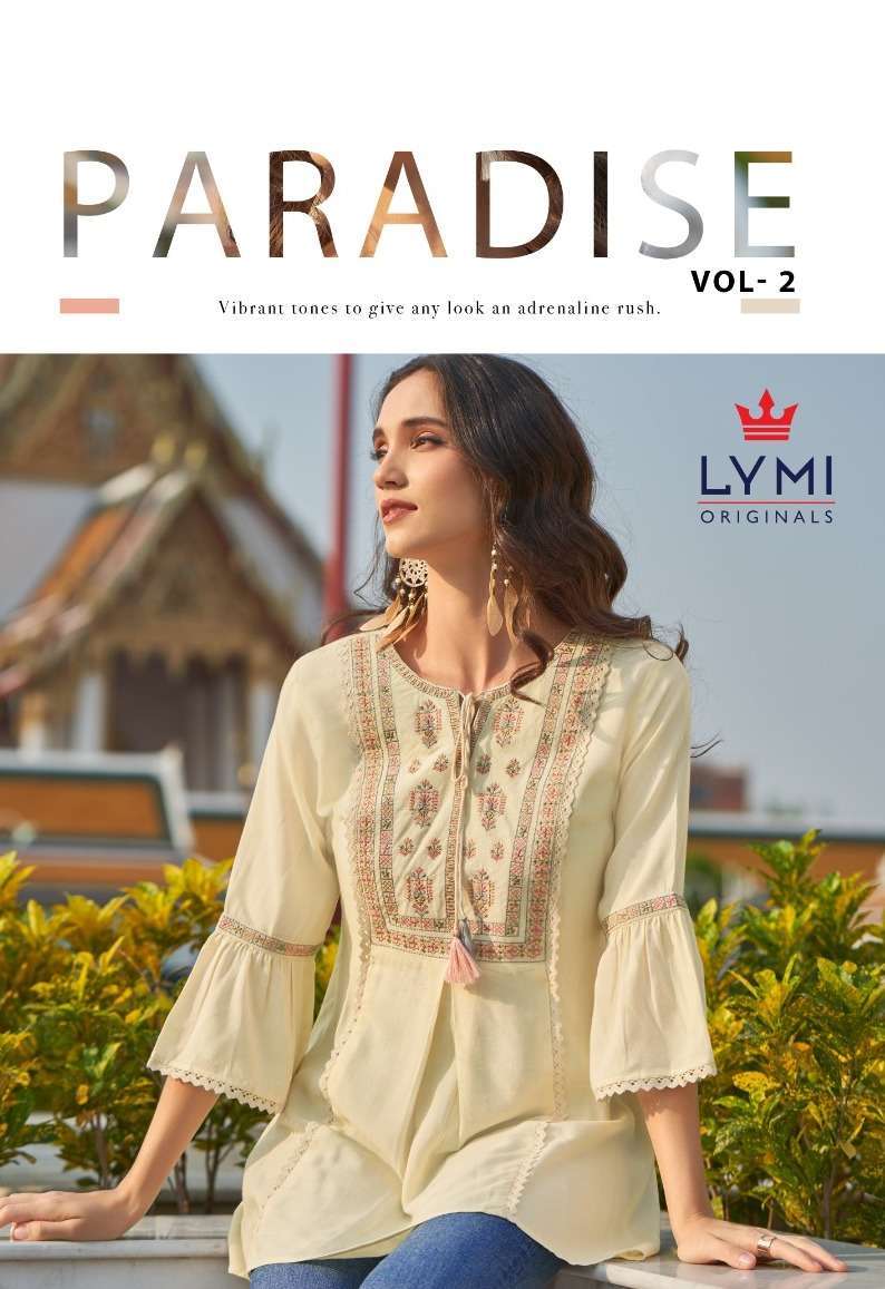 lymi paradise vol 2 series 1021-1026  Airjet Rayon kurti
