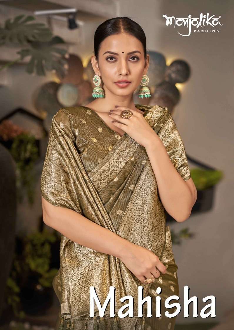 monjolika fashion mahisha series 6501-6505 simar silk saree