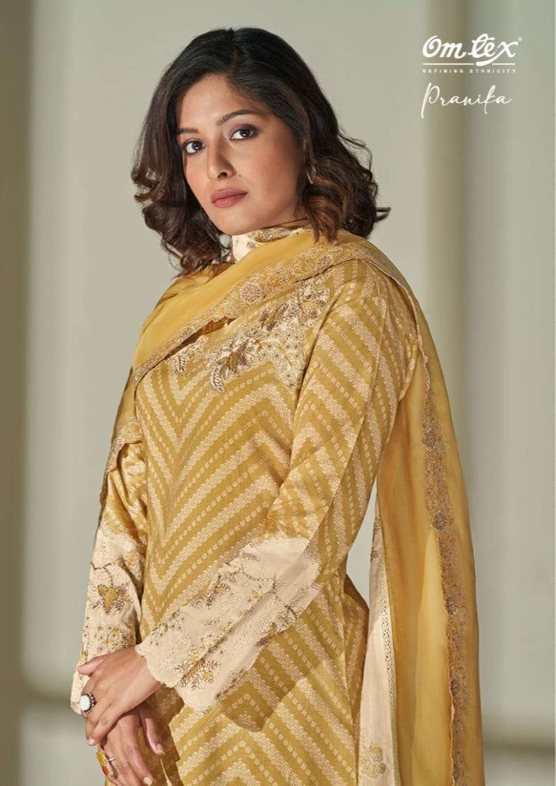 omtex pranika series 1911 lawn cotton suit 